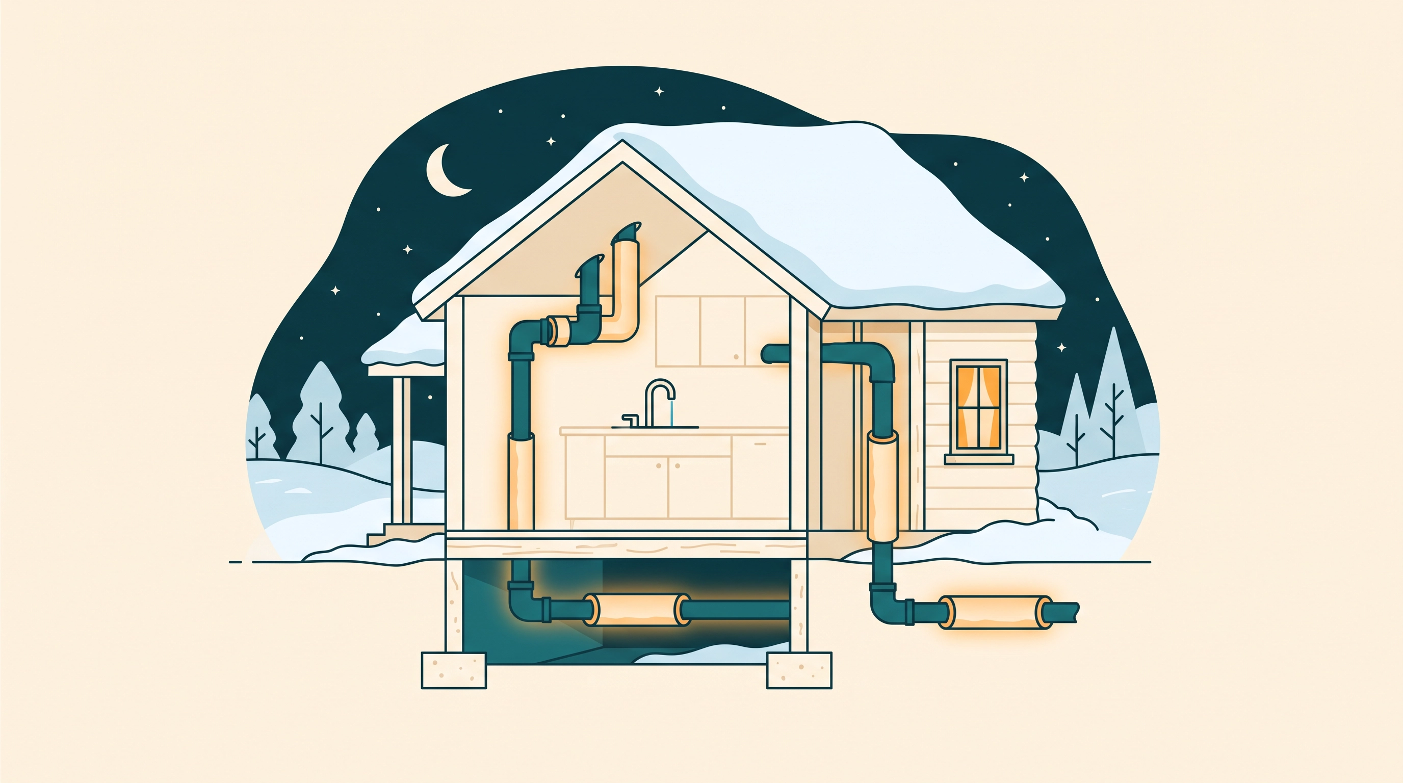 How to Keep Pipes From Freezing (Without Heat)